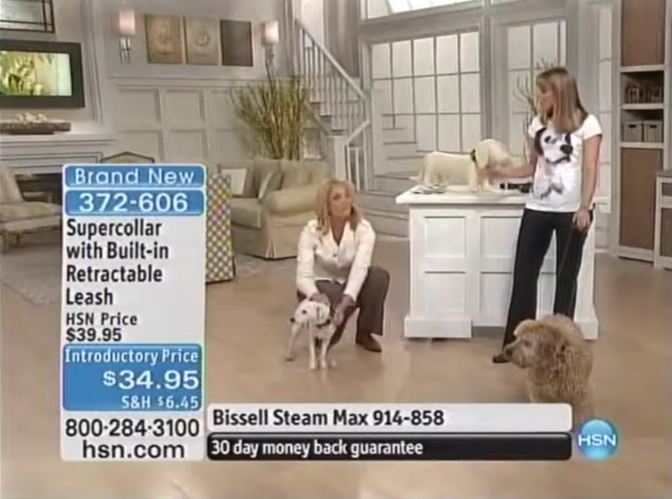Kelly on HSN featuring the Super Collar